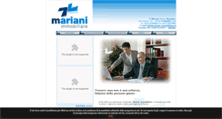 Desktop Screenshot of mariani-immobiliare.it